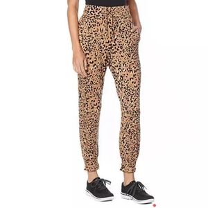 SkinnyGirl Animal Print Joggers